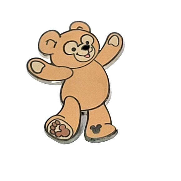 WDW Duffy Bear - Happy - Disney Bear Pin 2008 Hidden Mickey Pin - Picture 1 of 2
